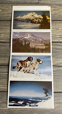 Vintage Postcard Timberland Lodge Mount Hood Folder 4 Cards 1942 picture