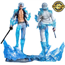 Bleach Anime Toshiro Hitsugaya Action Figure Statue Model Stand New PVC Gift Toy picture