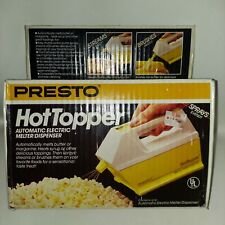 Vintage Presto Hot Topper Automatic Popcorn Butter Melter Syrup Dispenser New  picture