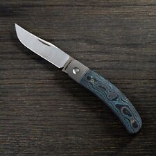 JACK WOLF KNIVES - JAVELINA JACK - CAMOCARBON BRITTANY BLUE picture