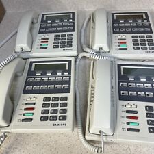 Samsung DCS 12B LCD Phone with Stand Display Business Almond (Lot of 4) picture