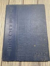 Vintage The Comet High School Year Book 1936 Bellevue Ohio  picture