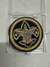 BSA Vintage Boy Scout Emblem Round Blazer Buillion picture
