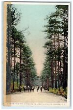 c1920's Drive From Kirkwood Horse Men Camden Heights South Carolina SC Postcard picture