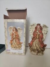 Vintage 2000 TMD Designs Angel Figurine Playing The Flute 8.5