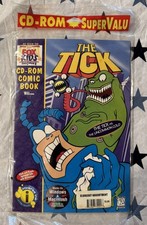 The Tick  vs. The Common Cold -CD-ROM Comic Book 1st Edition NEW SEALED BAG 1996 picture