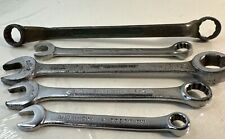 Lot Of 5 Assorted Brand Wrenches Great Neck Superrench K&D Huskey lectrolite picture