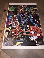 Marvel Galactus Silver Surfer Art Print  picture