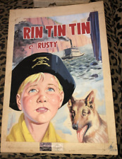 Rin Tin Tin Golden Age Vintage Published WaterColor Cover Original art work 1961 picture