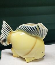 Vintage Royal Copley Fish Planter, Figural Fish Vase, Tropical  picture