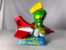 Vintage Looney Tunes Marvin the Martian Rocket Piggy Bank 1998 Warner Bros picture