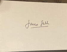 Jonas Salk Signed Autograph Auto 3x5 Index Card Discovered Polio Vaccine JSA COA picture