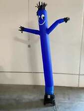 Used Inflatable Waving Tube Man 8-20 ft Tall Complete Set with Blower picture