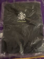 Starbucks Official Employee Black Coffee Master Apron NEW picture