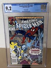 Amazing Spider-Man #359 Newsstand - CGC 9.2 White Pages - First Carnage cameo picture