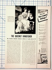 1940s Magazine Article Grace Vanderbilt Biography Vigoro Delta Shop Ads picture
