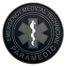 EMT Paramedic Emergency Medical Technician Patch [PVC - 3.0 inch -