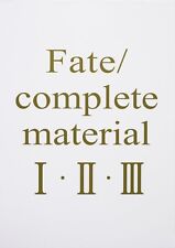 Fate Complete Material I II III Stay Night Art Book Japan picture