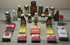 30 Vintage Advertising Tins Glass Bottles Boxes Durkee McCormick AnnPage Tobasco picture