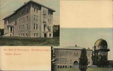 Topeka,KS Rice Hall & Observatory,Washburn College Shawnee County Kansas Vintage picture