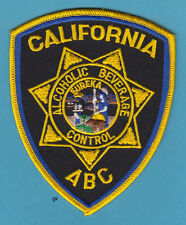 CALIFORNIA ALCOHOLIC BEVERAGE CONTROL ABC ALCOHOL   PATCH picture