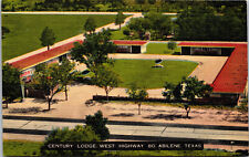 Century Lodge Abilene Texas Vintage Hotel Motel Postcard picture