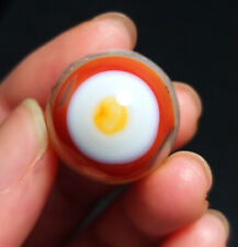 TOP 10G Red Gobi Agate Eye Agate Sphere Ball Crystal Quartz Stone Healing ZZ1 picture