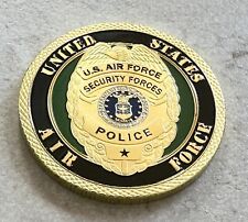 SECURITY FORCES POLICE MILITARY CHALLENGE COIN United States AIR FORCE picture