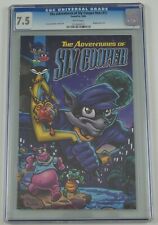 the Adventures of Sly Cooper #1 CGC 7.5 - gamepro #nn videogame - white pages picture
