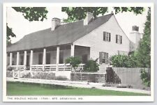 Ste Genevieve Missouri~Bolduc House~1950s Postcard picture