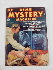 Dime Mystery Pulp Magazine June 1935 - 