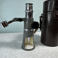 Peak Stand Measuring Microscope Japan  Case Pen Light Holder Optical Measure picture