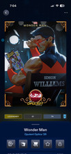 Marvel Topps DIGITAL - Opulent Optics - Wonder Man Legendary /74CC. picture