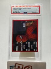 2004 Panini Marvel Spider-Man 2 Sticker #5 PSA picture