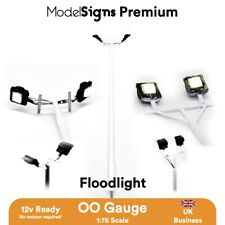 ModelSigns Premium - LED Floodlights for Model Railways OO HO UK picture