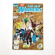 New Warriors #1 Vol. 1 (1990 Series) 2nd Print Gold Cover Marvel Comic Book Nova picture