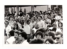 1981 Renton Washington Longacres Horse Race Grandstand Crowds WA VTG Press Photo picture