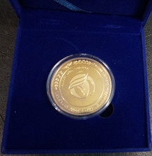 Ocean Current Investment Alliance 10th Anniversary  2 inch gold Coin picture