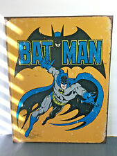 Batman DC Comics Distressed Metal Sign 16