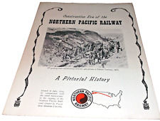 JULY 1964 NORTHERN PACIFIC RAILWAY A PICTORIAL HISTORY BROCHURE picture