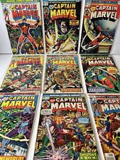 Bronze Age Captain Marvel Lot/Run (Marvel) #32 36-42 49 Thanos Starlin picture