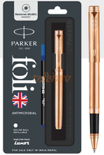 Parker Folio Anti Microbial Copper Ion (CION) Plated Roller Ball Pen - New picture