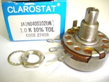 Clarostat JA1N040S102U 1K OHM Linear Pot Potentiometer NIB picture