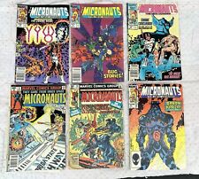 Lot of 5 Micronauts Comic Books picture