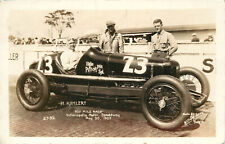 RPPC Postcard Indy 500 Indianapolis speedway 1927 H. Kohlert 23 Elgin Piston Pin picture