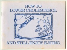 COFFEE RICH "How to Lower Cholesterol & Still Enjoy Eating" Advertising Booklet picture