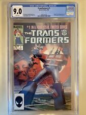 Transformers #1 (CGC 9.0) 1st comic app Autobots and Decepticons 1984 picture