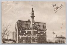Vtg Post Card Bennett School, Danvers, Mass. 1906 E440 picture