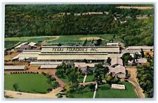 c1940's Texas Foundries Inc. Malleable Alloy Castings Lufkin Texas TX Postcard picture