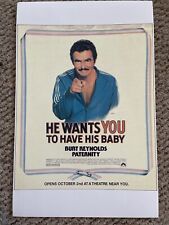Burt Reynolds Paternity He Wants You To Have His Baby Poster 11 x 17   (64) picture